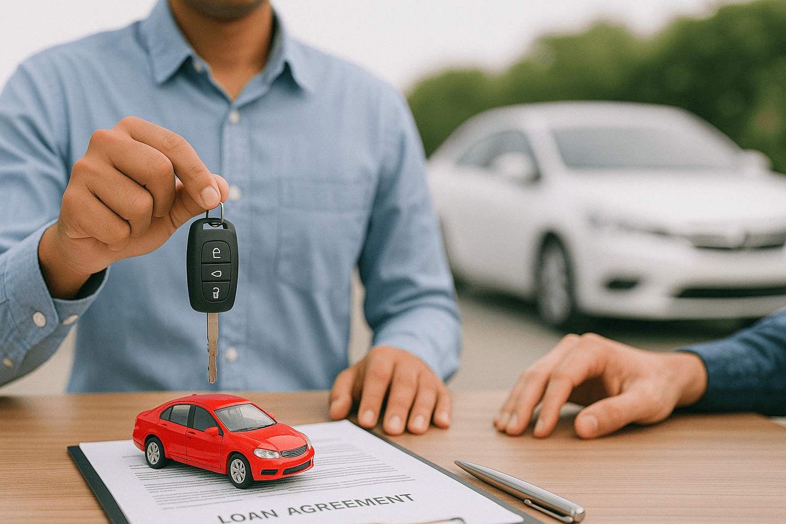 Get a loan against a financed car in Noida