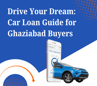 Everything You Need to Know About Getting a Car Loan in Ghaziabad 1 Customer reviewing car loan documents with bank officer in Ghaziabad
